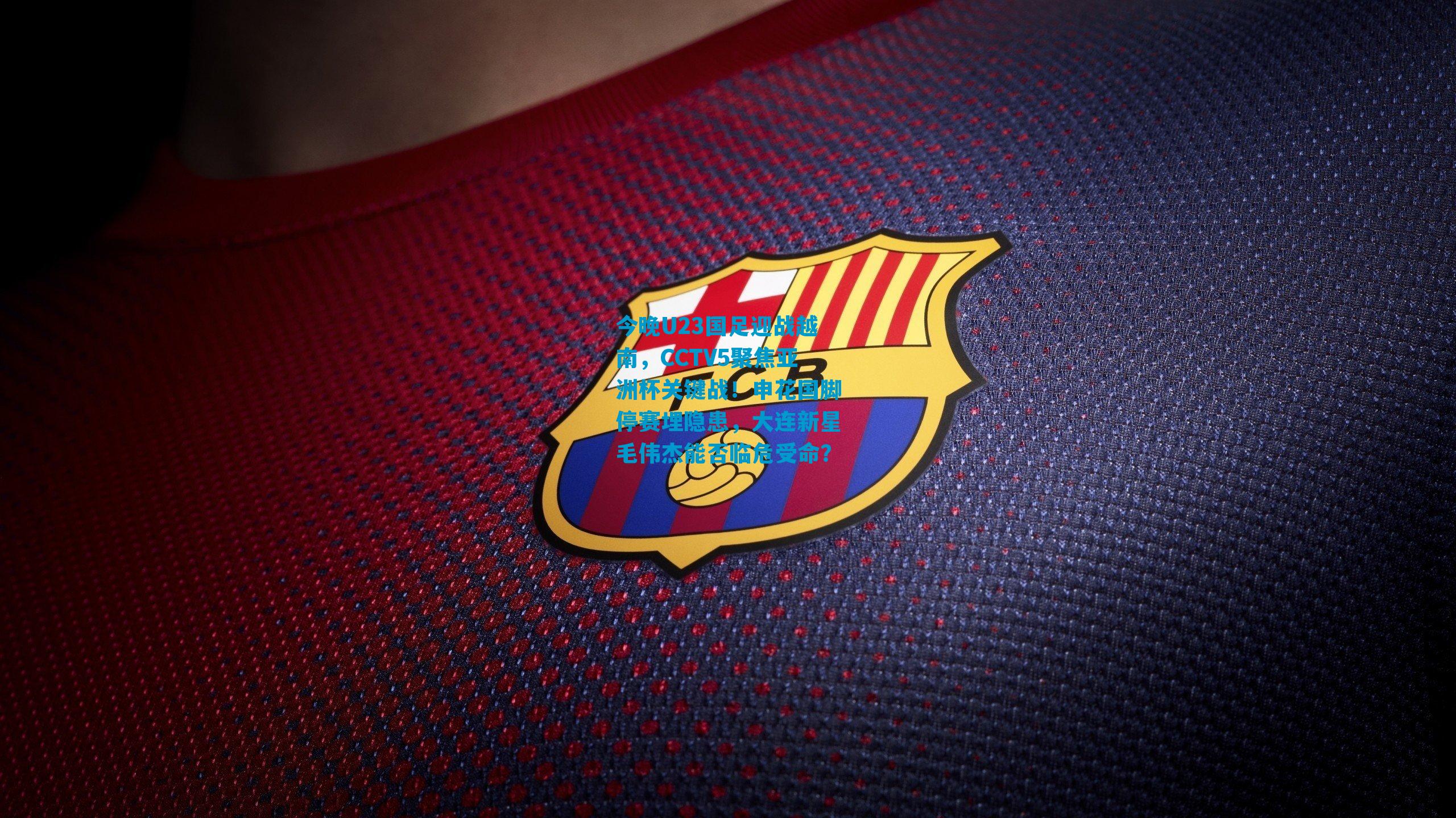今晚U23国足迎战越南，CCTV5聚焦亚洲杯关键战！申花国脚停赛埋隐患，大连新星毛伟杰能否临危受命？